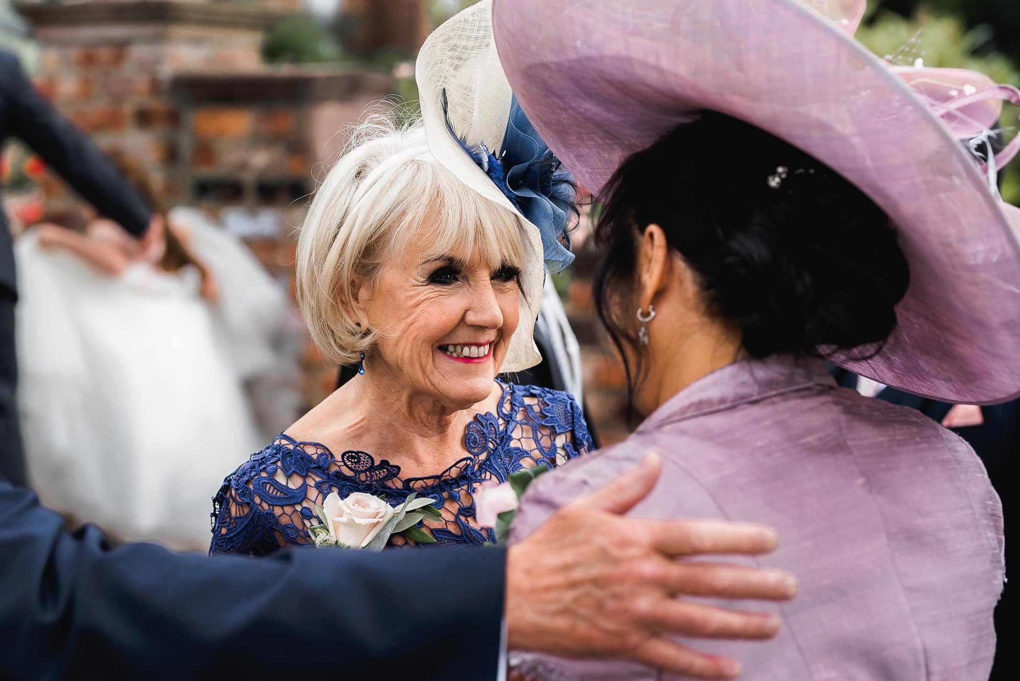 Gran and mum talking