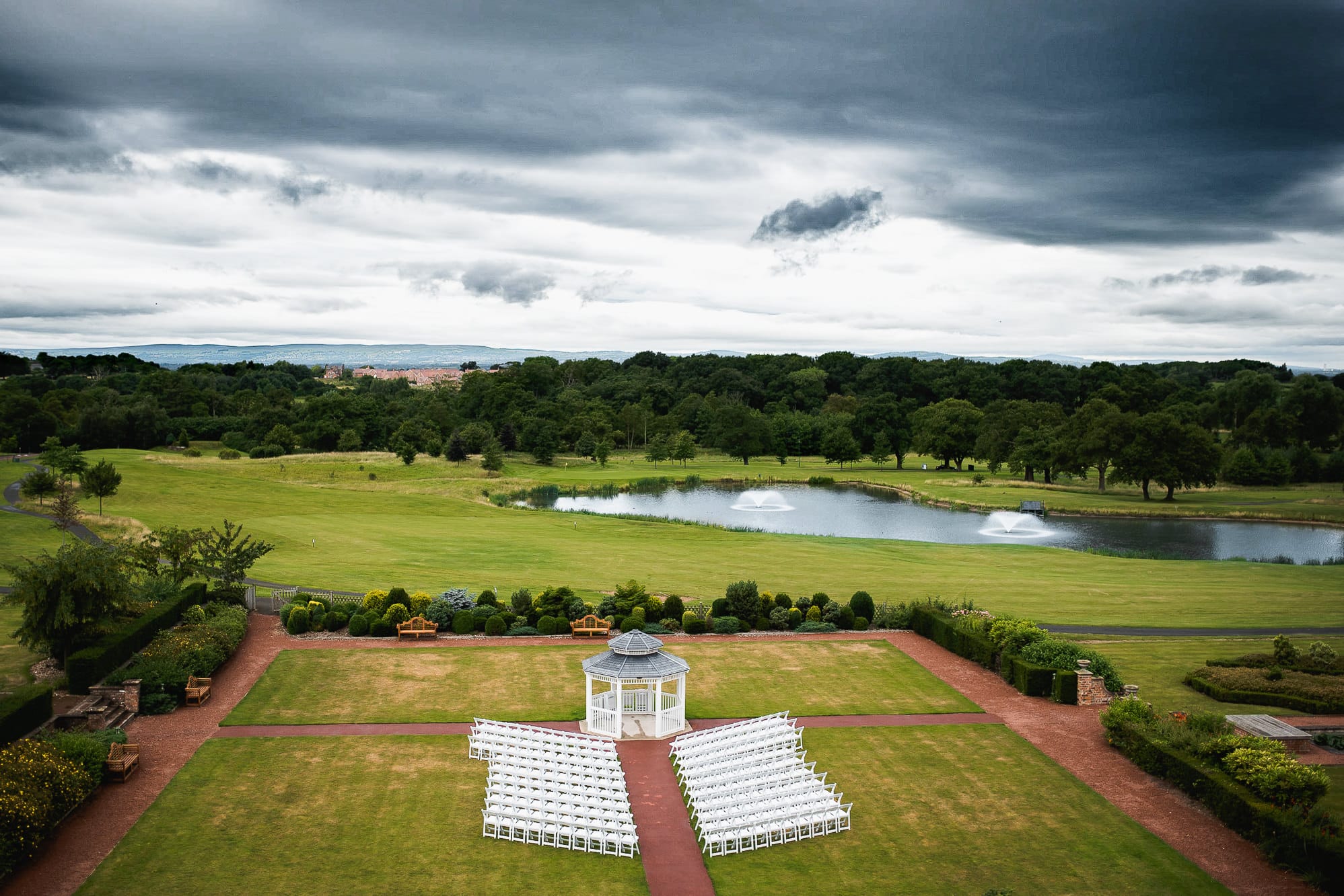 A lovely view of Carden Park
