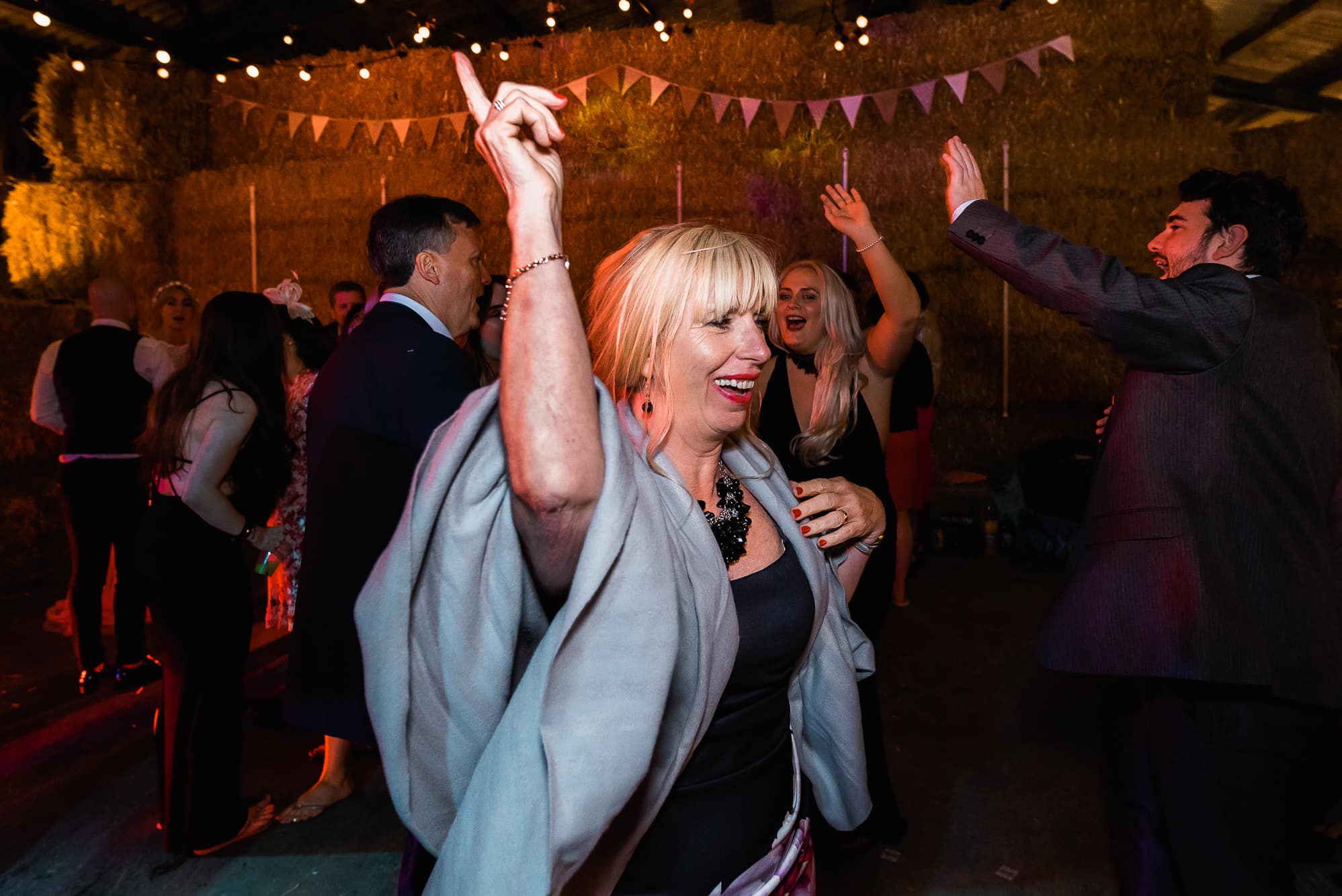 Female Guest dancing