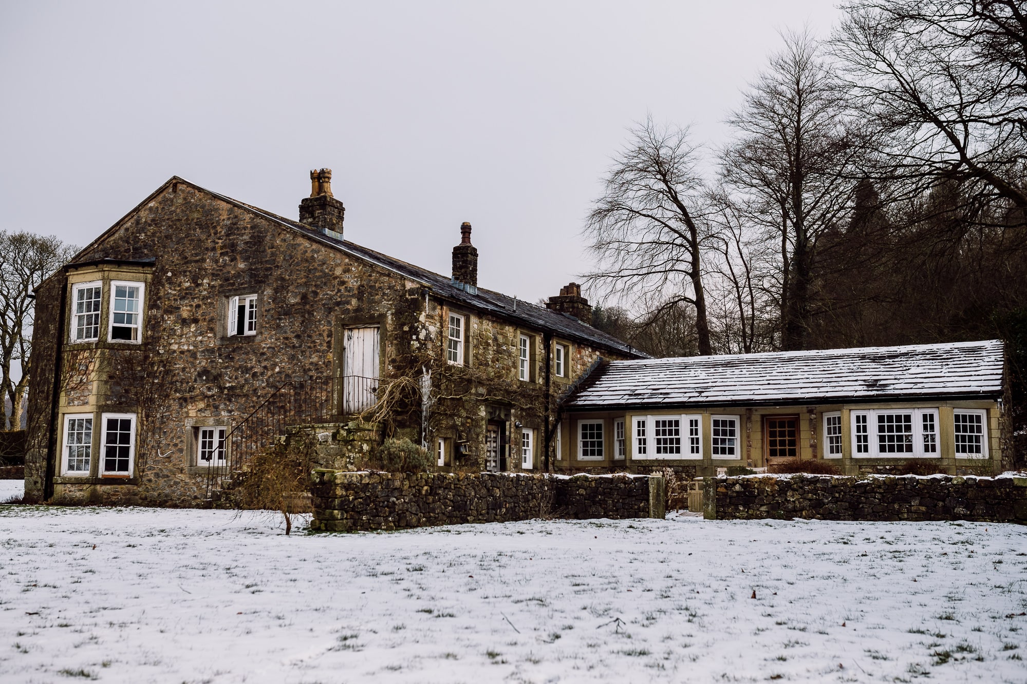 A picture of the piggeries at the Inn at Whitewell, Lancashire