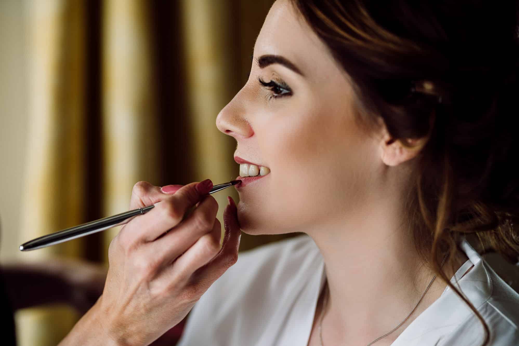 A close up of make up at the Inn at Whitewell