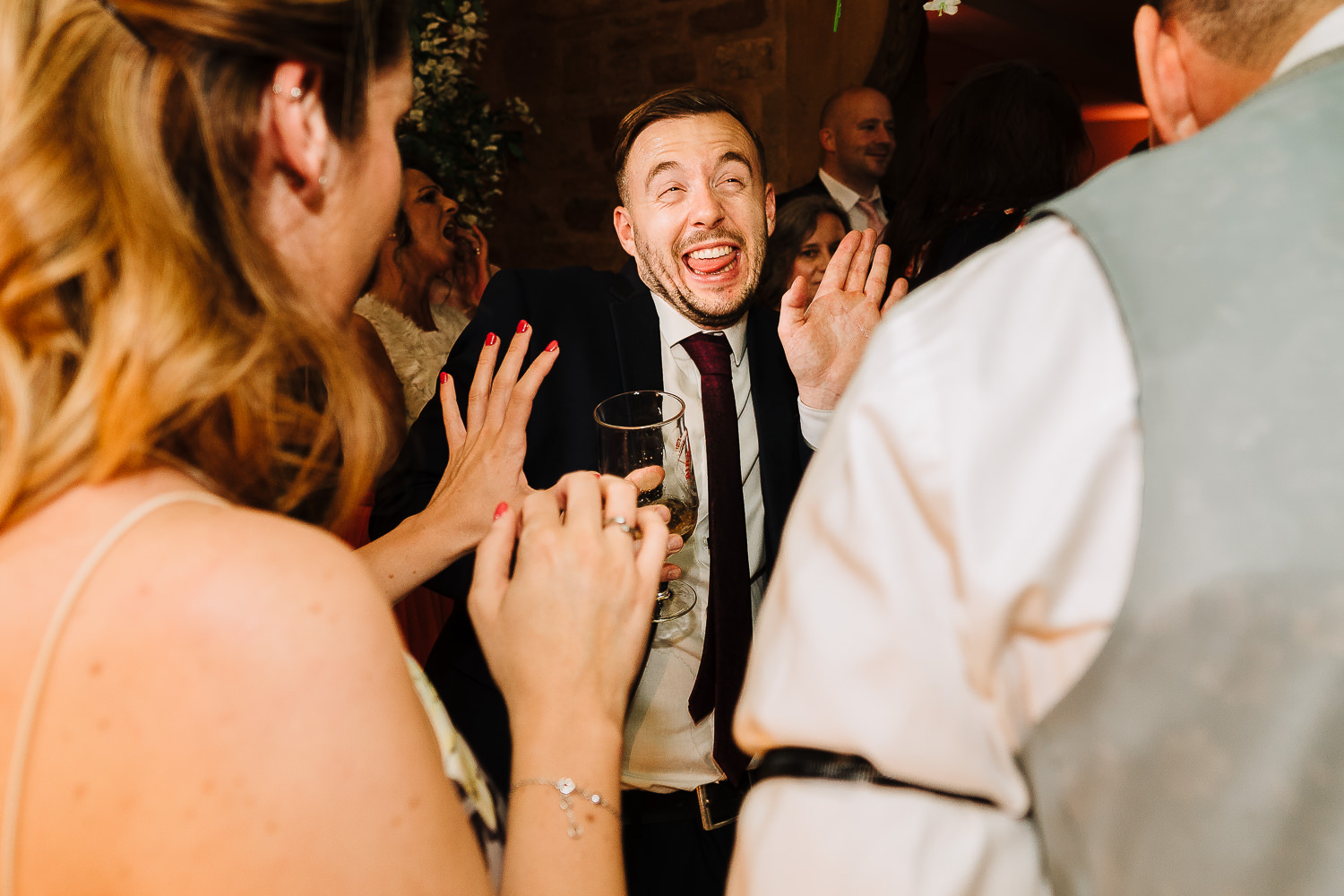 guest dancing at Beeston manor