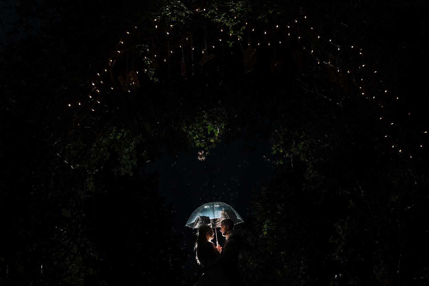 outside photo in the rain