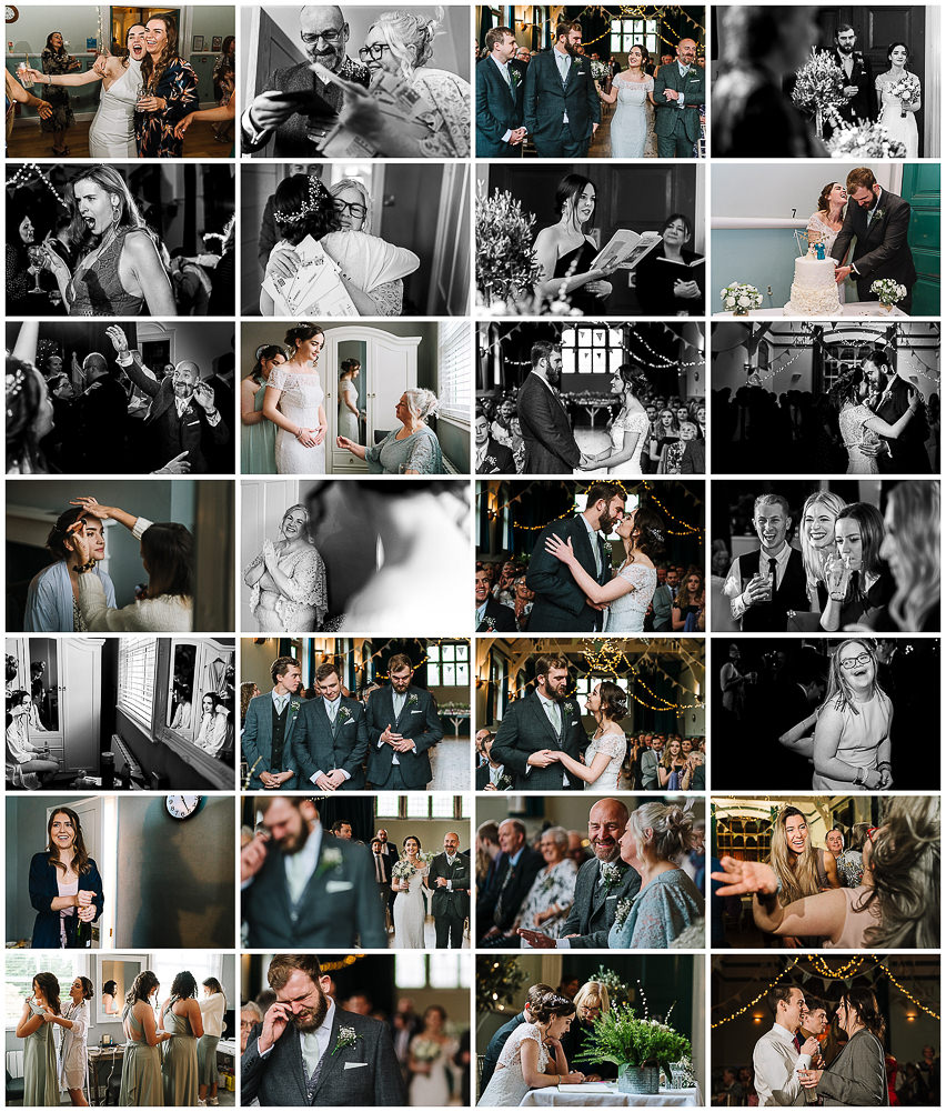 Loads of images together in a grid from Barbour Institute