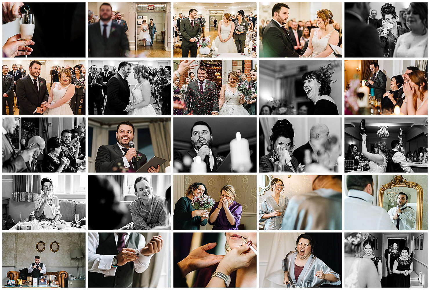 Collage of photos from Ashfield House