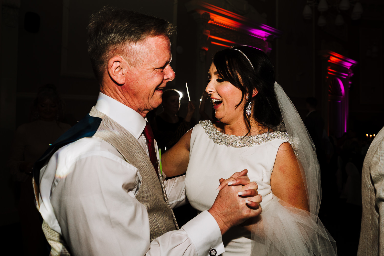 bride dancing with her dad