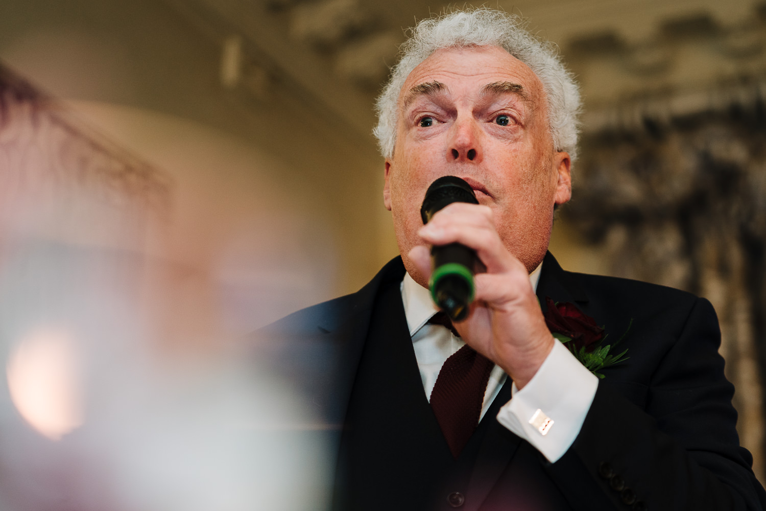 Father of the bride speech at Eaves Hall