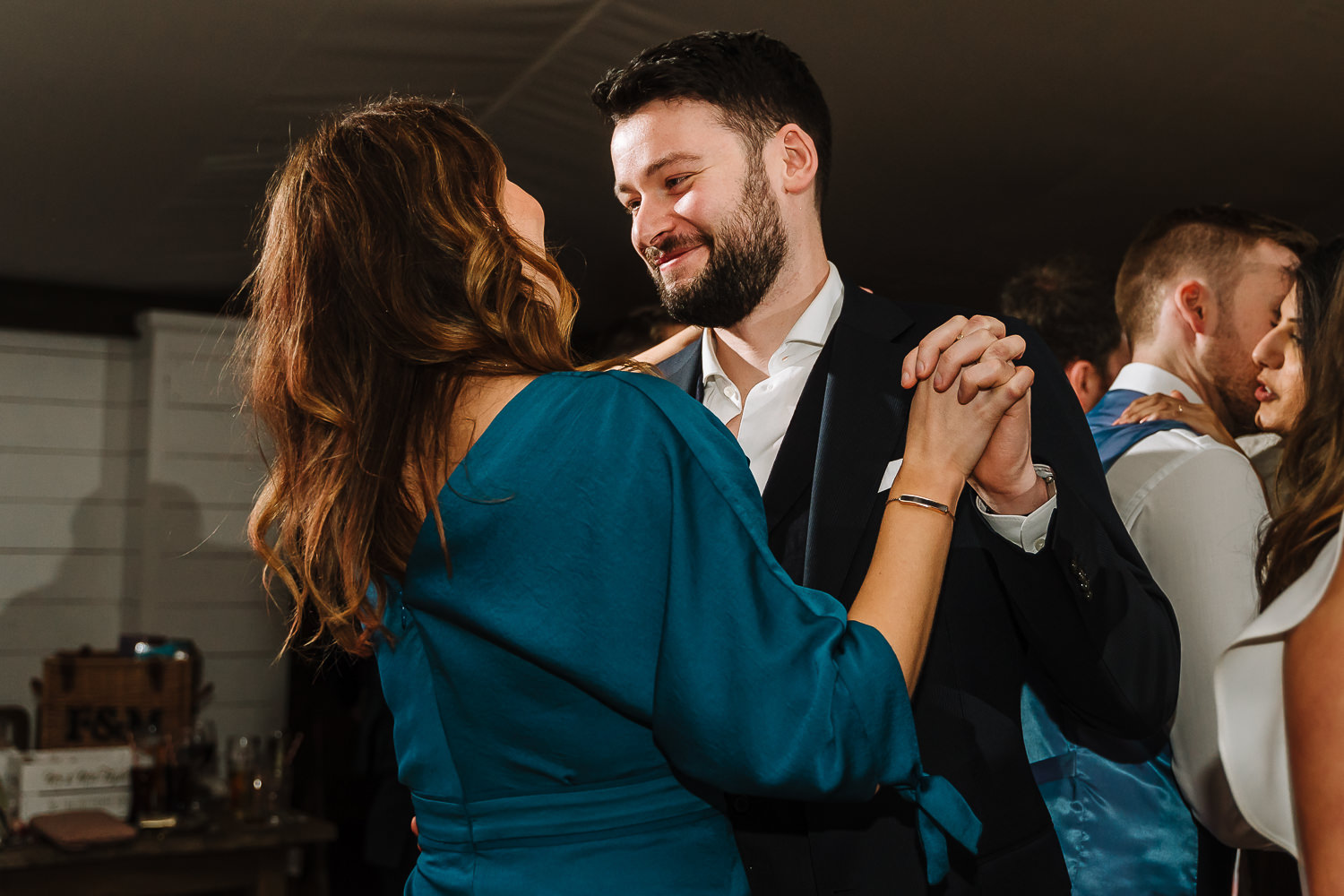 guests dancing during the party