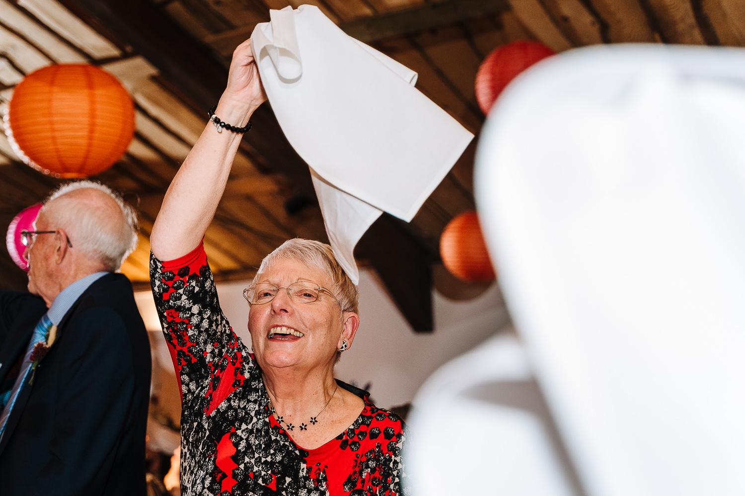 Mother of the bride dancing