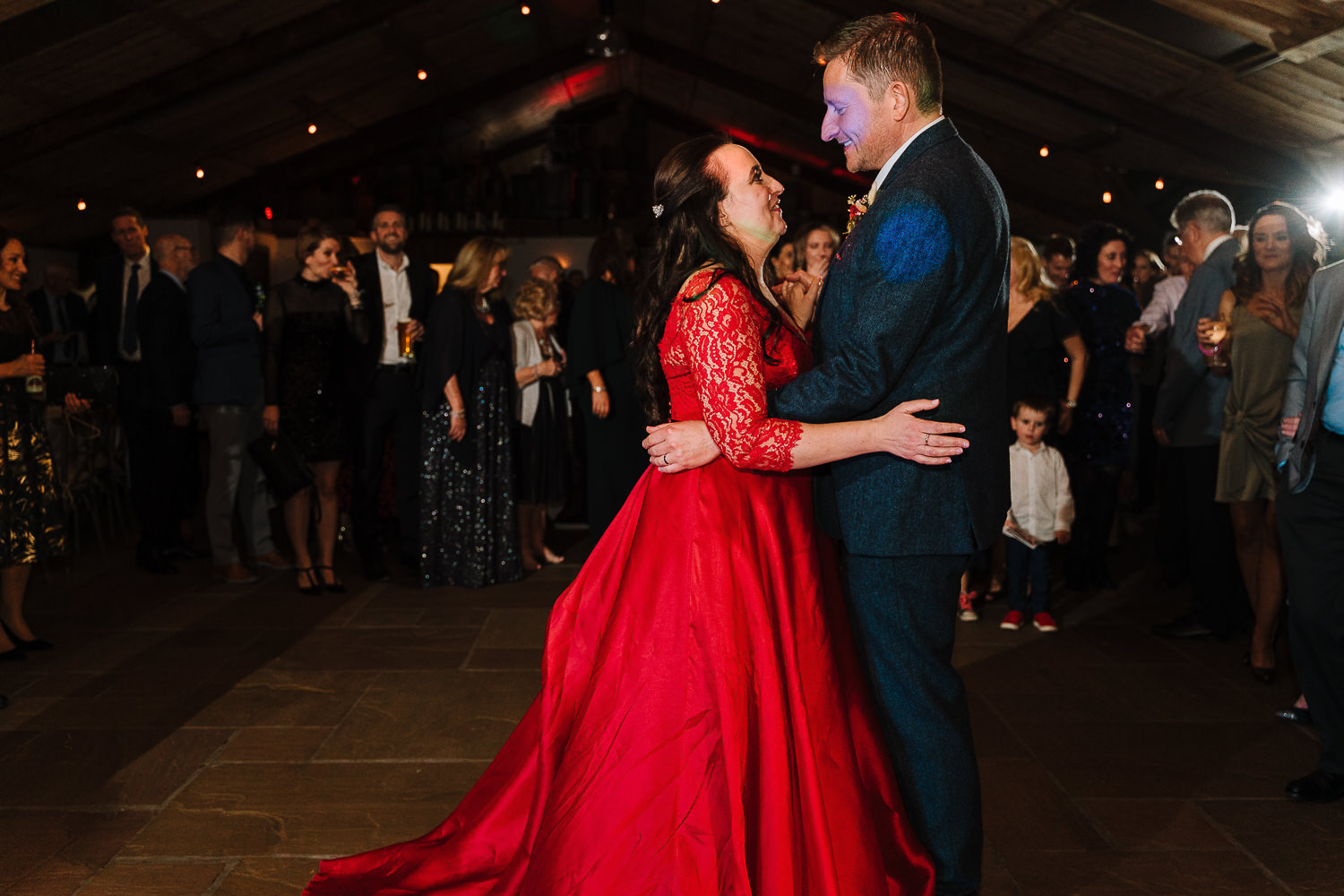 First dance at Owen House barn