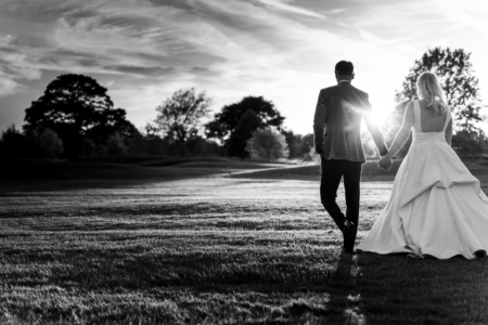Sun set photo at Mottram Hall