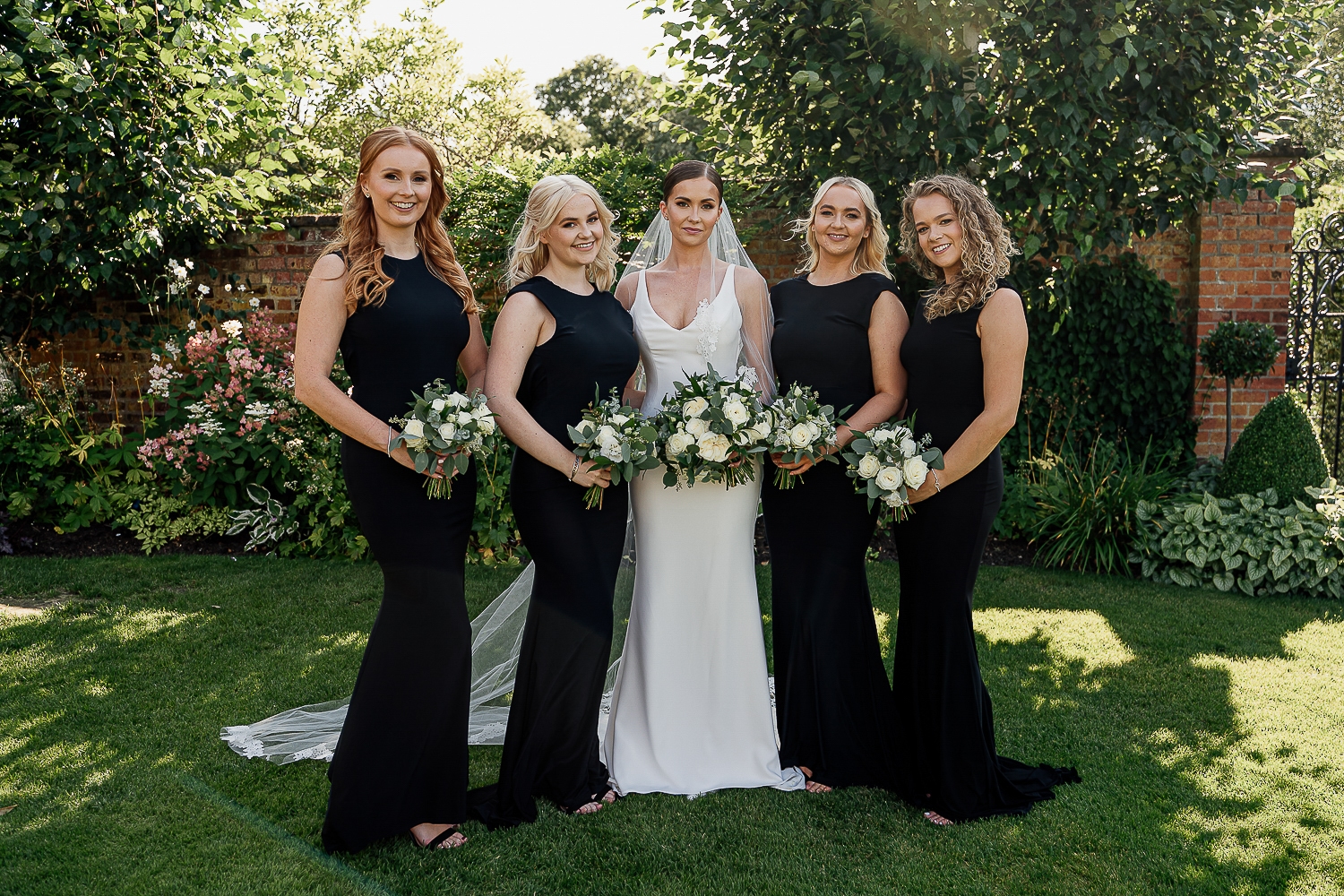 Colshaw Hall Wedding Photos 30 Bride and bridesmaids