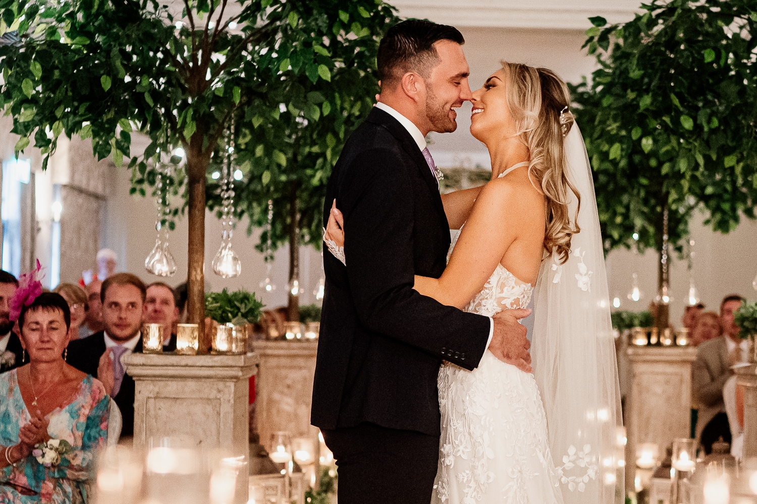 First kiss at Mottram Hall