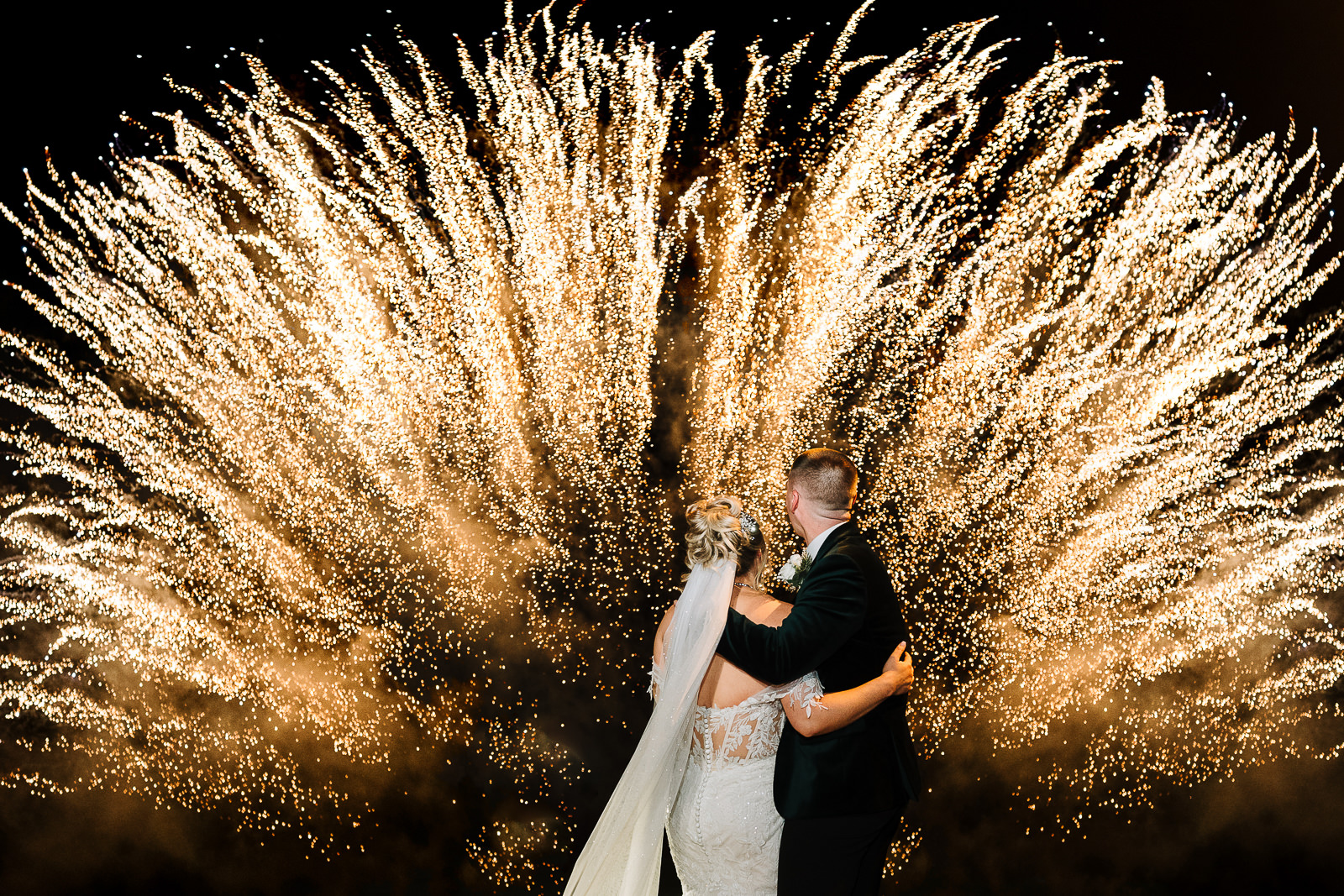 West Tower Wedding Photography 5 Fire works at West Tower