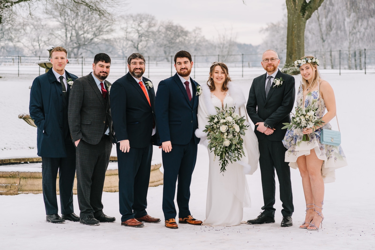 Colshaw Hall Winter Wedding 29