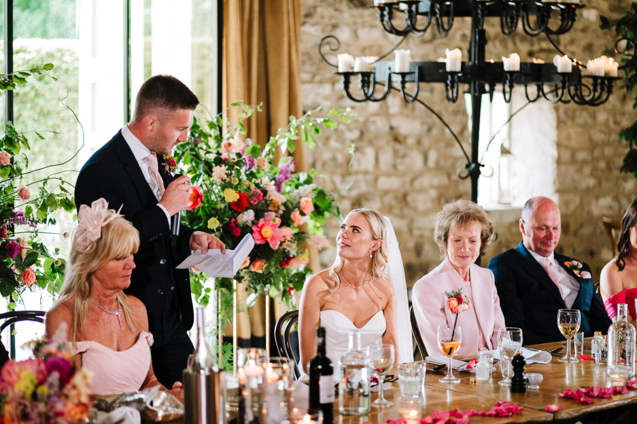 Speeches at Tithe Barn Bolton Abbey 