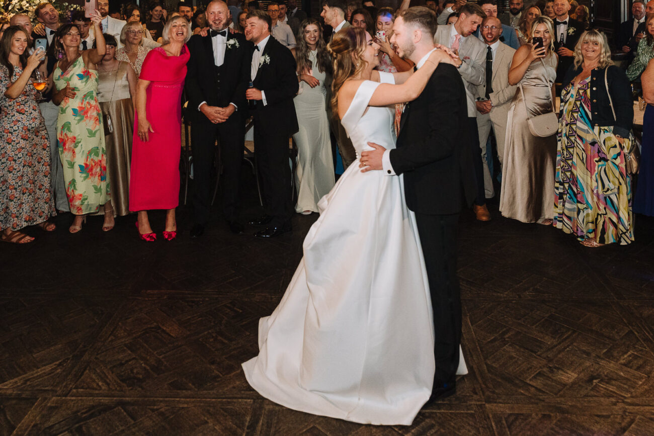 First Dance Manor House Lindley Wedding